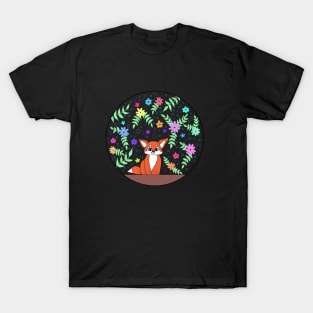 Fox in bloom T-Shirt